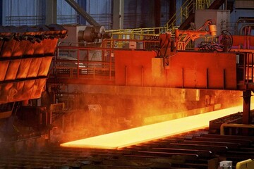 تولید فولاد خام در نیمه اول امسال ۱۲ درصد کاهش یافت