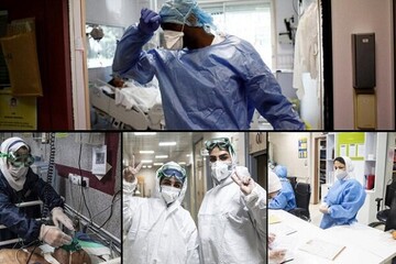 روزهای سخت مراقبت از بیماران کرونایی/۶۰۰۰ پرستار از نفس افتادند