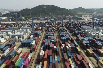 صادرات چین ماه اکتبر ۱۰ درصد رشد داشت