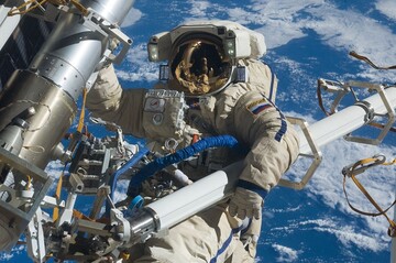 دو فضانورد روس پیاده روی فضایی انجام دادند