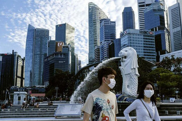 اقتصاد سنگاپور ۵.۸ درصد آب رفت