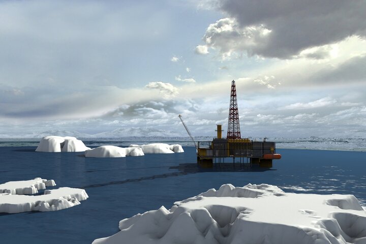 روسیه پروژه عظیم نفتی روسیه در قطب شمال اجرا می‌کند