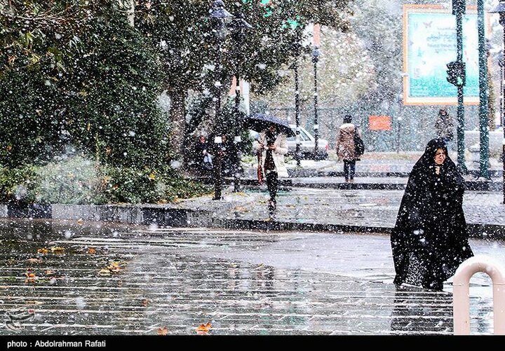 هواشناسی ایران ۹۹/۹/۱۶| بارش گسترده برف و باران در سراسر کشور
