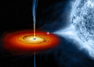 کشف جدید / این سیاهچاله‌ ۱۳ میلیارد سال نوری از زمین فاصله دارد + عکس