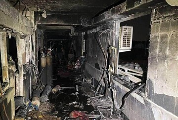 انفجار مرگبار در بیمارستان بیماران کرونایی بغداد+تصاویر