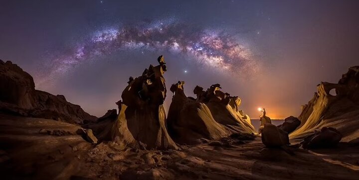 یک عکس از ایران در بین نامزدهای رقابت جهانی عکاسی از کهکشان راه شیری + عکس
