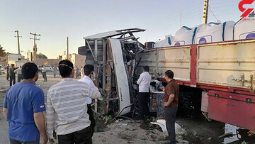 ۵ کشته در تصادف اتوبوس حامل سربازان بعد از اتوبوس خبرنگاران !
