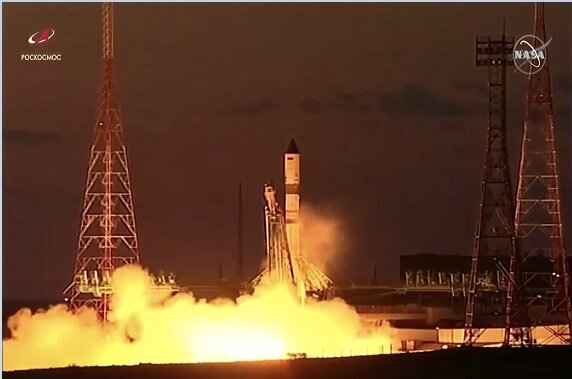 کپسول فضایی روسی، ۱۶۰۰ کیلوگرم بار را به ایستگاه فضایی برد