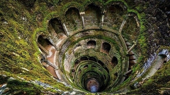 چاه مارپیچی در پرتغال که به مرکز زمین می‌رسد + تصاویر
