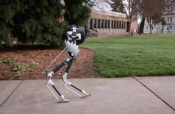 ربات هوش مصنوعی خودش دویدن را یاد گرفت
