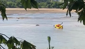 ویدیو | جسد روی آب رودخانه همه را به اشتباه انداخت!