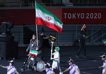 رژه کاروان ایران در پارالمپیک ۲۰۲۰ توکیو + عکس و ویدیو