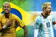 جدال جذاب برزیل و آرژانتین در مقدماتی جام جهانی / مسابقه ناتمام ماند
