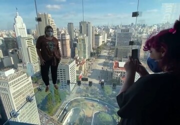 ترسناکترین محل برای کسانی که از ارتفاع می ترسند! + ویدیو