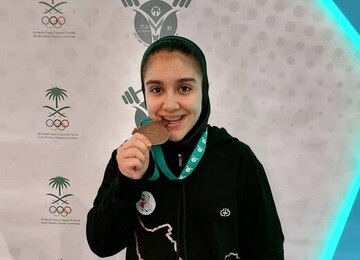 کار زیبای دختر ۱۵ ساله ایرانی که مدال جهانی گرفت /عکس