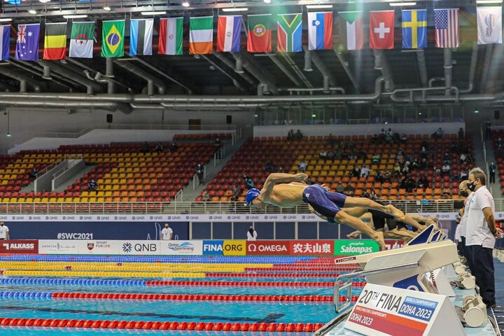رکورد شنای ۱۰۰ متر کشور شکسته شد 