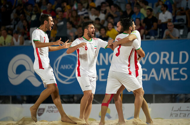 امروز شنبه ۱۵ آبانماه / فینال جام بین قاره‌ای فوتبال ساحلی بین تیم‌های ایران مدافع عنوان قهرمانی و روسیه