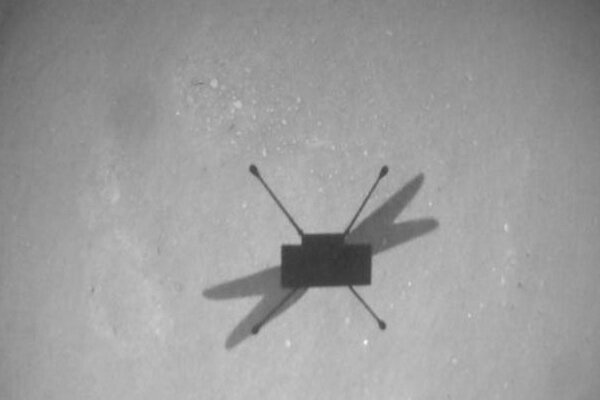 فراتر از انتظار | هلی کوپتر مریخی بیست و سومین پرواز را تکمیل کرد