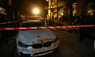 وقوع انفجار مهیب در باکو + فیلم