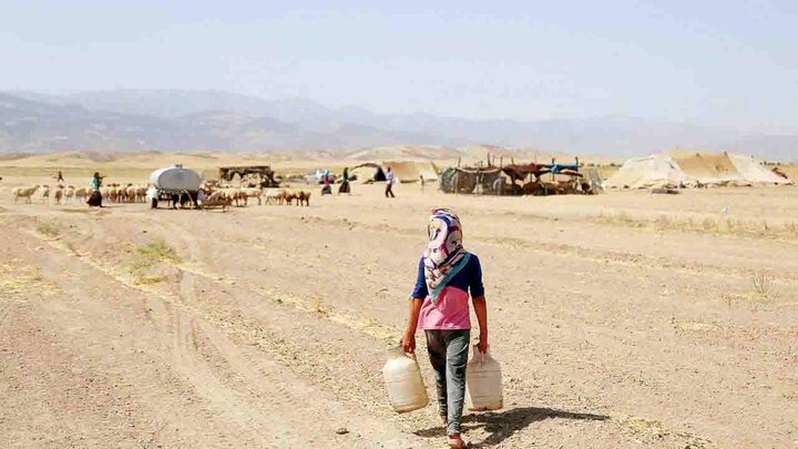 کویر در کرخه/دولت به دلیل کاهش ذخایر آبی، کشاورزی را برای برخی کشاورزان خوزستانی ممنوع کرد