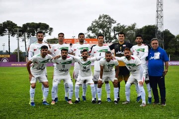 پیروزی فوتبال ایران برابر ایتالیا در نخستین صف آرایی!