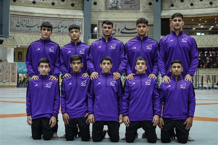 نایب قهرمانی ناپلئونی کشتی گیران ایران / نوجوانان قهرمانی را به میزبان دادند