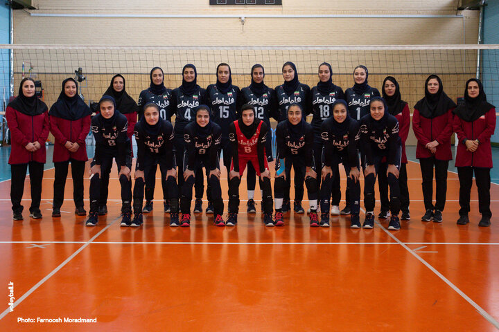 جوانان دختر آسیا؛ ۱۲ بازیکن تیم ایران مشخص شدند