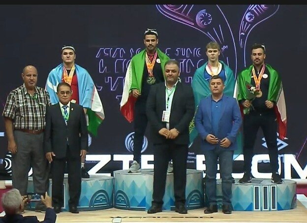 کسب ۱۱ مدال توسط وزنه‌برداران نوجوان و جوان ایران در قهرمانی آسیا