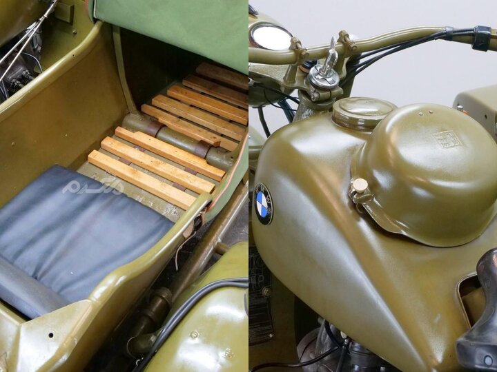 موتورسیکلت BMW صفر ارتش هیتلر در تهران دیده شد + فیلم