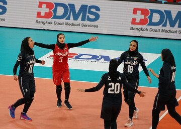 عبور از استرالیا و هفتمی زنان ایران در جام کنفدراسیون آسیا