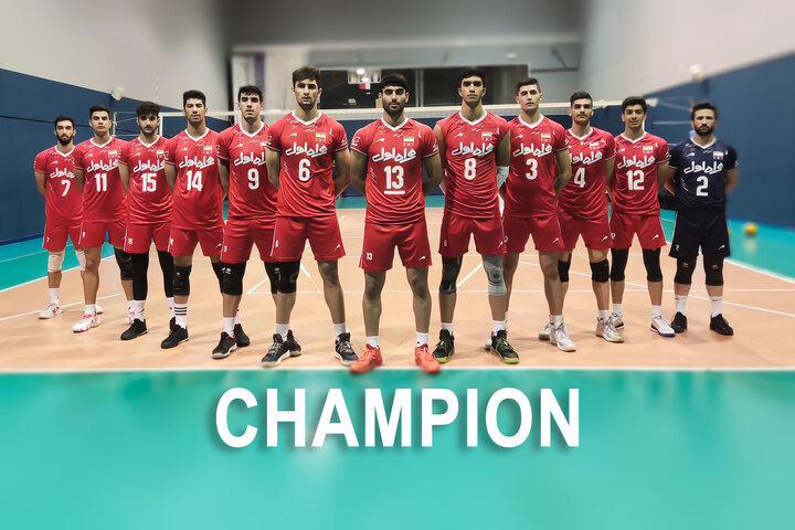جوانان والیبال ایران با پنج پیروزی متوالی و بدون باخت بر بام آسیا ایستادند