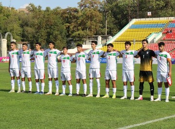 پیروزی پرگل نوجوانان ایران مقابل قرقیزستان