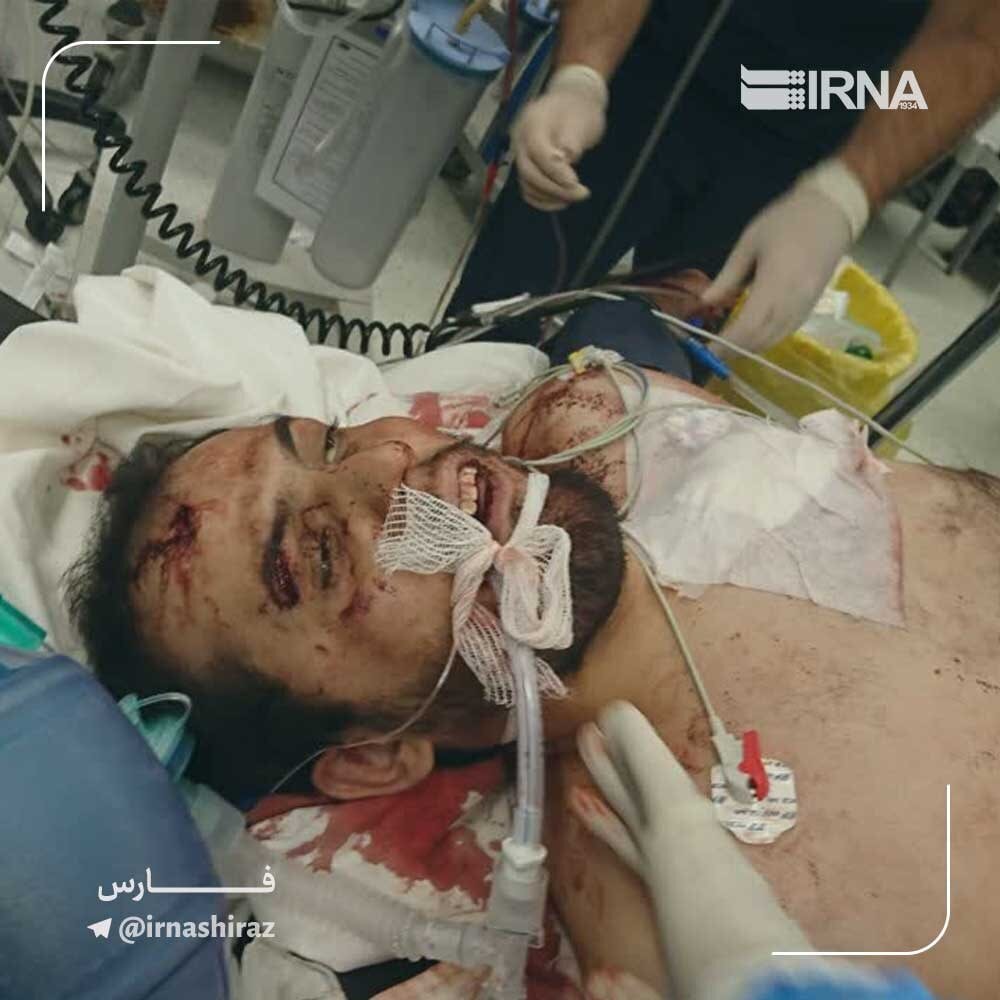 اولین تصاویر از جنازه عامل تروریستی حرم شاهچراغ (ع) پس از هلاکت روی تخت بیمارستان