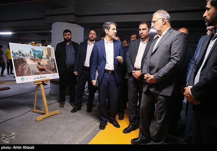 افتتاح نمایشی زاکانی؛ درهای بسته پارکینگ امیرکبیر برای شهروندان + تصاویر