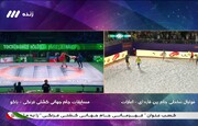 همزمانی قهرمانی تیم‌های ملی کشتی فرنگی و فوتبال ساحلی ایران را ببینید + فیلم