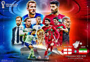 پخش زنده بازی تیم‌‎های ملی فوتبال ایران - انگلستان؛ گروه B دوشنبه ۳۰ آبان ساعت ۱۶:۳۰ + لینک پخش زنده