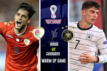 پخش زنده بازی دوستانه عمان - آلمان امروز چهارشنبه ۲۵ آبان ساعت ۲۰:۳۰ + لینک