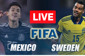 پخش زنده بازی دوستانه مکزیک - سوئد امروز چهارشنبه ۲۵ آبان ساعت ۱۵:۳۰ + لینک