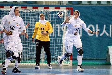 تکرار رتبه چهارمی هندبال زنان ایران در آسیا