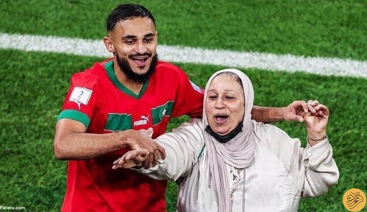 رقص جالب ستاره مراکش با مادرش بعد از حذف پرتغال + تصاویر