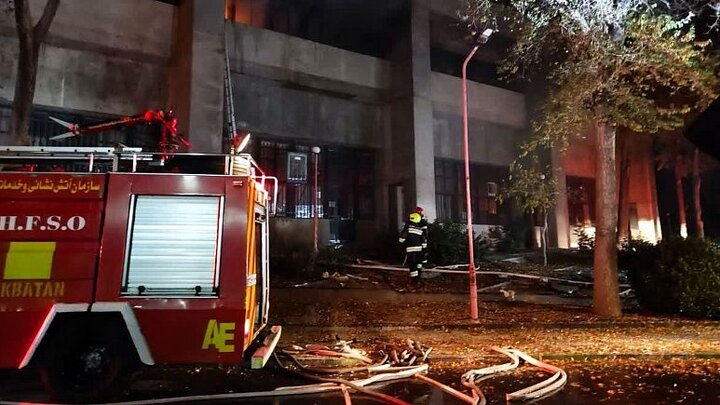  آتش‌سوزی در دانشگاه صنعتی اصفهان/یک نفر جان باخت و دانشگاه تعطیل شد