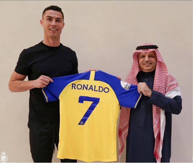 رونالدو رسما در النصر عربستان