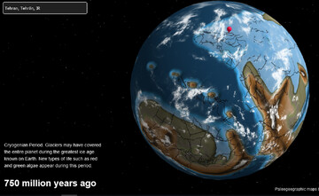 تهران ۷۵۰ میلیون سال قبل کجا بود؟! + تصاویر و لینک سایت دایناسورها