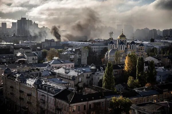 روسیه یک ساختمان مربوط به اعضای ناتو را هدف گرفت + فیلم