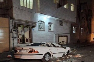 خسارت زلزله روز جمعه فارس به ساختمان‌ها + تصاویر