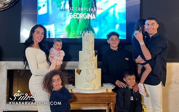 جشن تولد شاهانه جورجینا “نامزد رونالدو” در مجلل ترین کاخ عربستان + فیلم