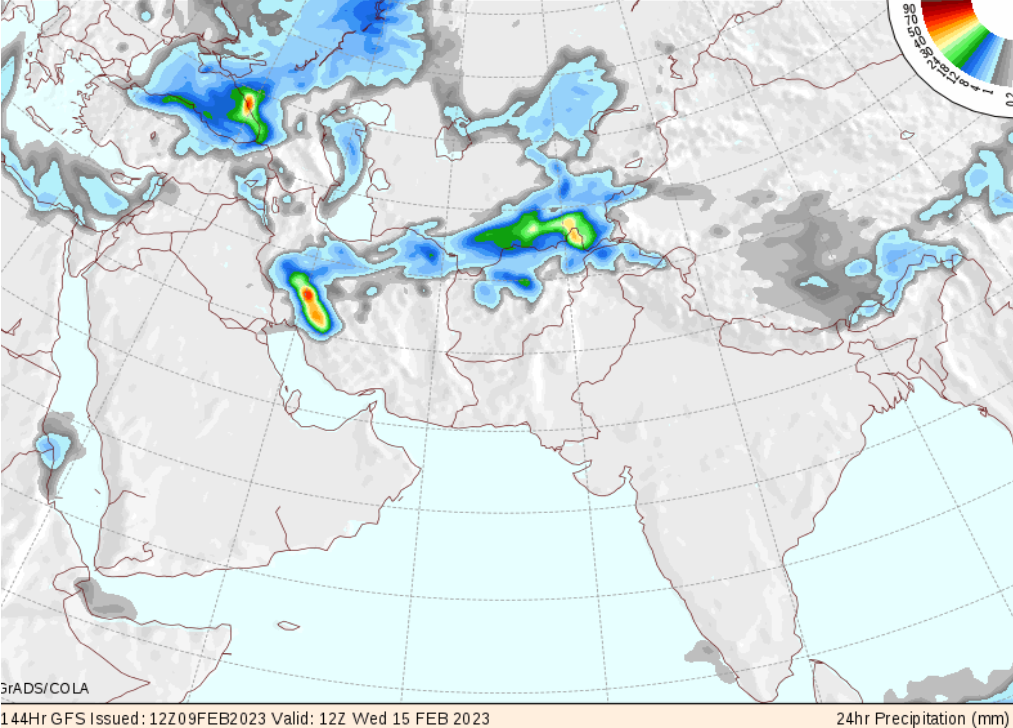 هشدار هواشناسی/ بارش برف و باران در تهران تا کی ادامه دارد؟ + نقشه بارندگی ۷ روز آینده کشور