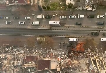 تصاویر هوایی از شهر "هاتای" ترکیه پس از زلزله