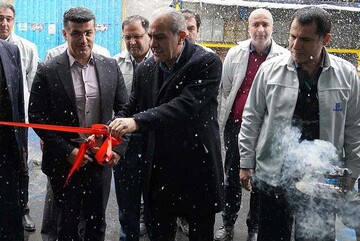 پروژه افزایش صد درصدی ظرفیت تولید تایرهای تیوبلس موتوری شرکت ایران یاسا افتتاح شد