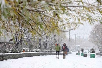 بارش مجدد برف طی امروز در تهران، البرز، قم و ۱۷ استان دیگر